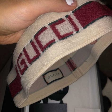 gucci hair tie replica|authentic gucci headband for sale.